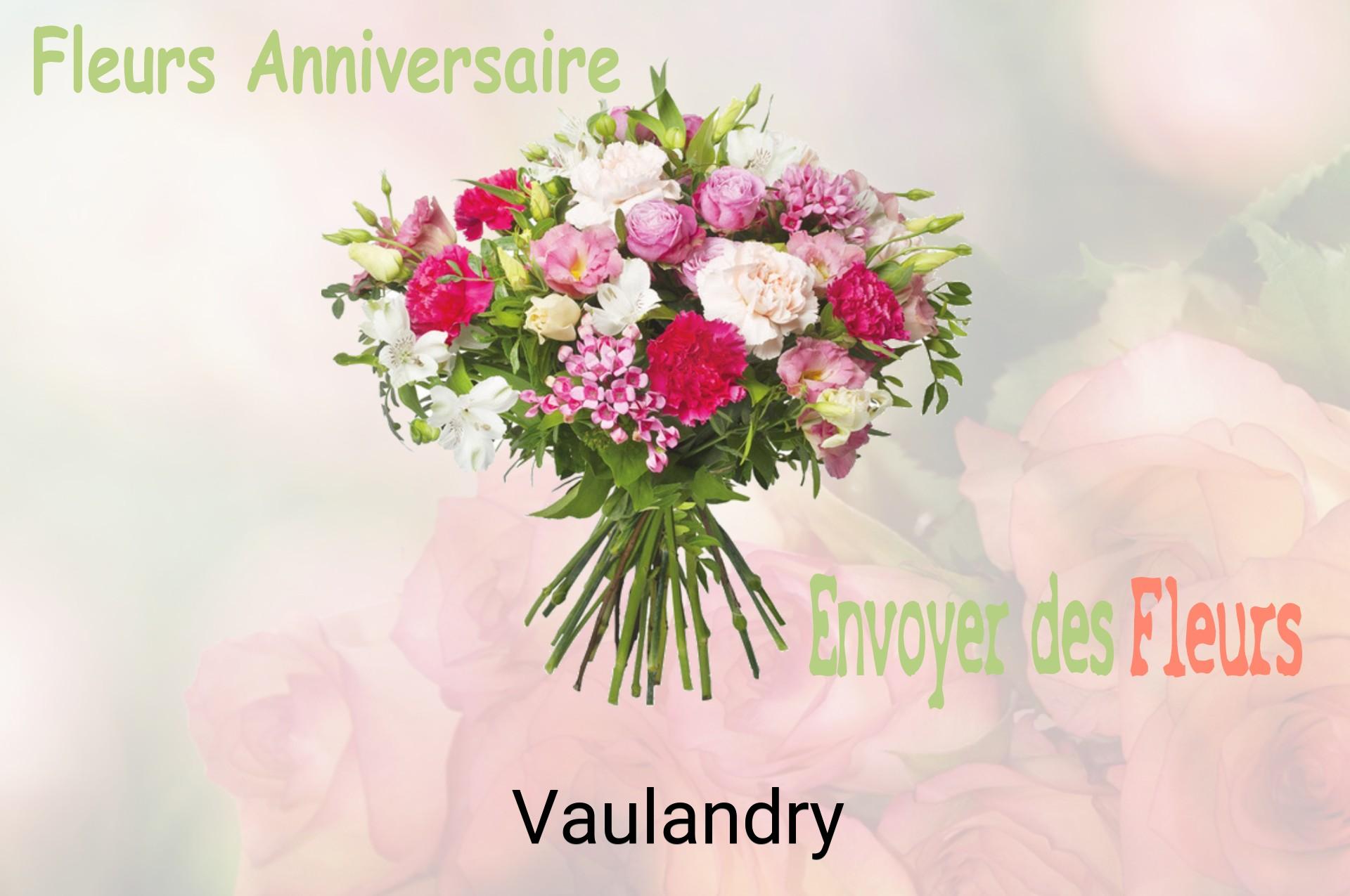 Bouquet de fleurs d’anniversaire livré à Vaulandry
