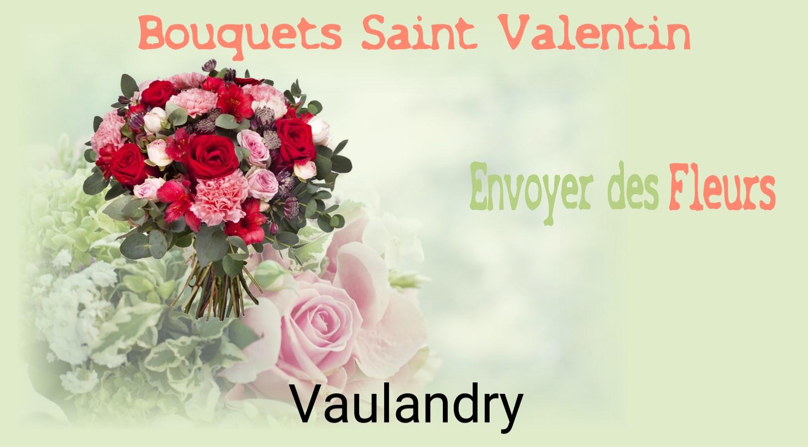 Roses de Saint-Valentin livrées à Vaulandry
